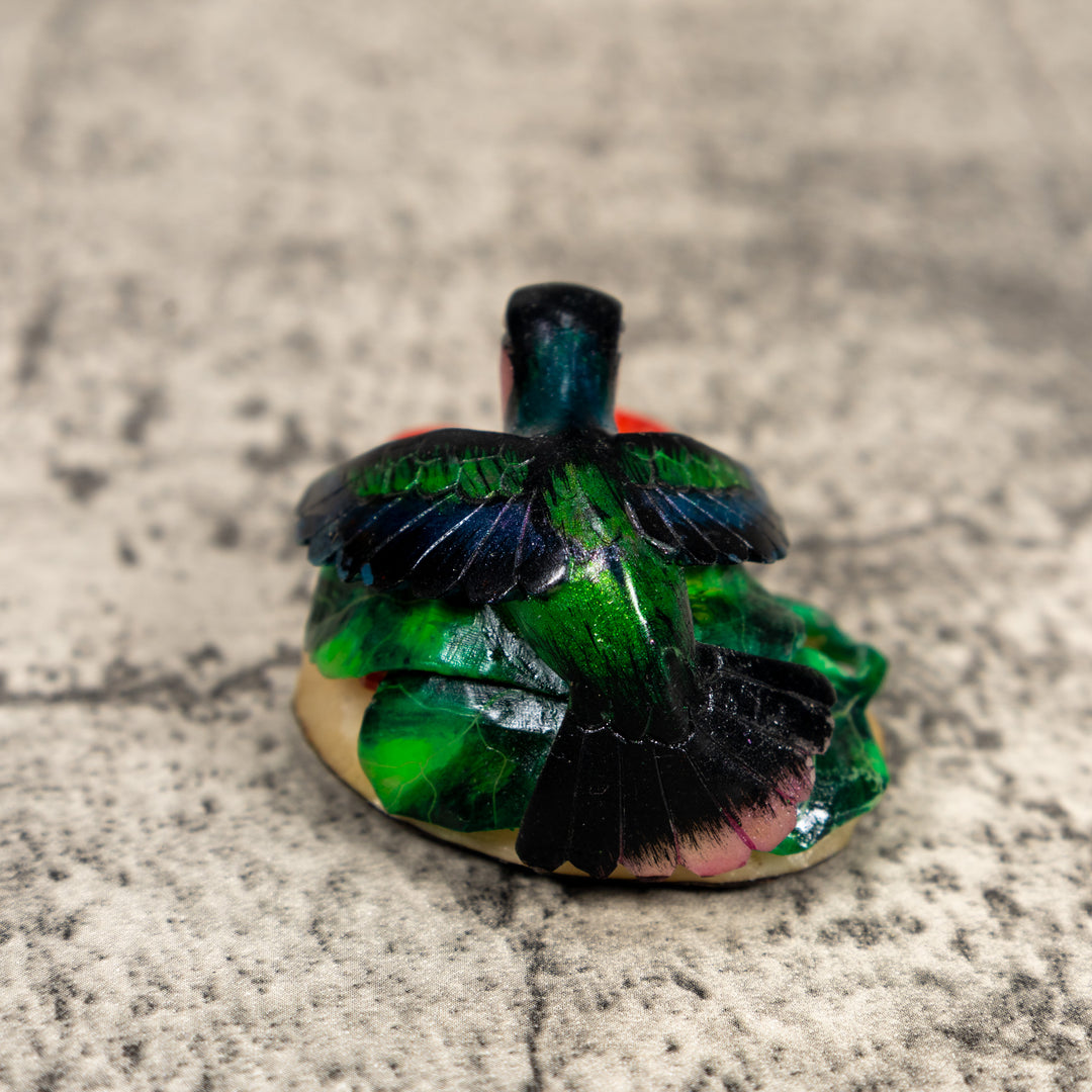 Hummingbird Tagua Carving