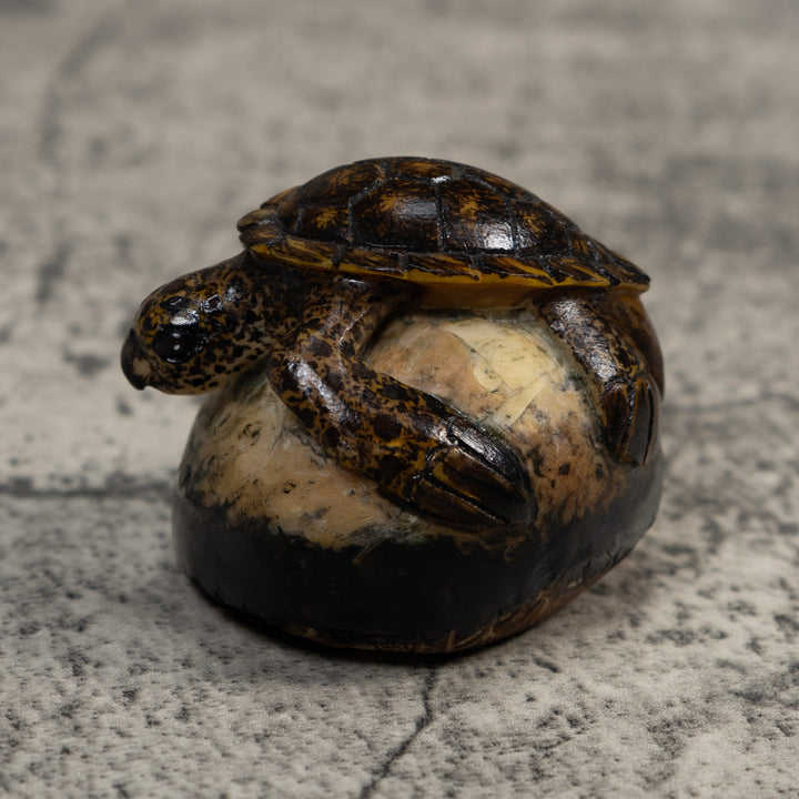 Vintage Sea Turtle Tagua Carving
