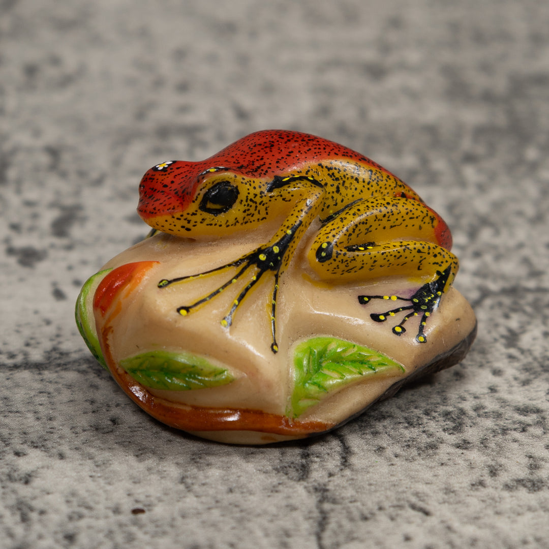 Poison Dart Frog Tagua Carving