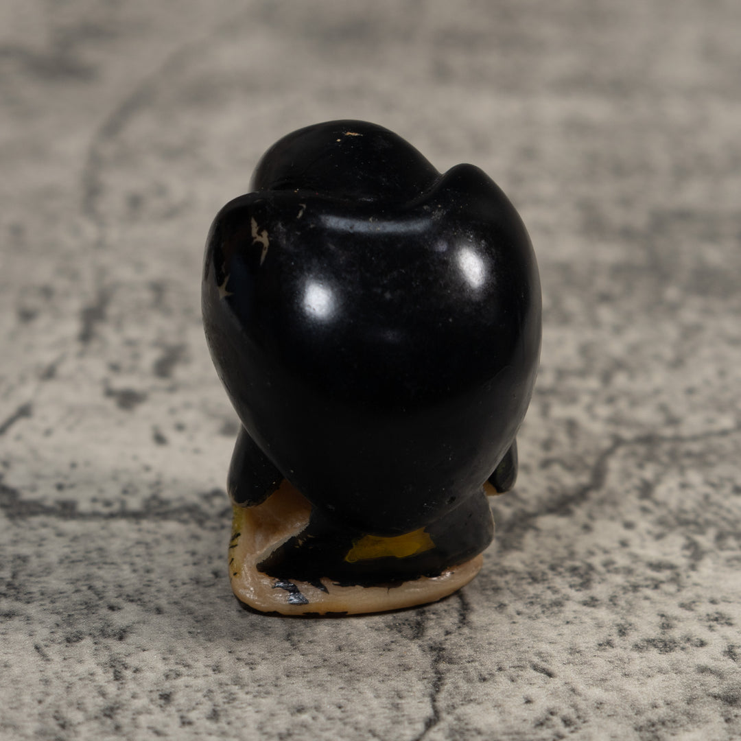 Vintage Toucan Parrot Tagua Carving