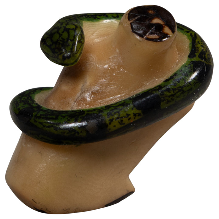 Black Snake Reptile Tagua Carving