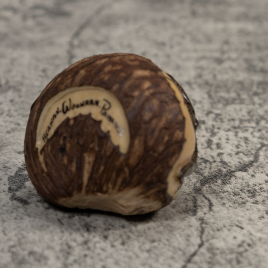 Spotted Poison Dart Frog Tagua Carving