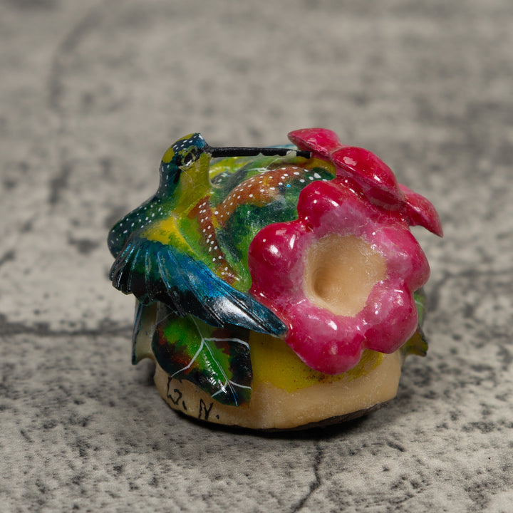 Hummingbird Tagua Carving