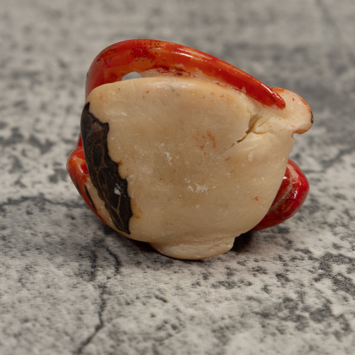 Vintage Fantasy Gecko Tagua Carving