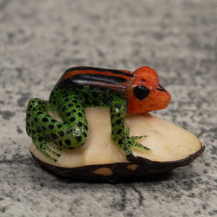 Poison Dart Frog Tagua Carving