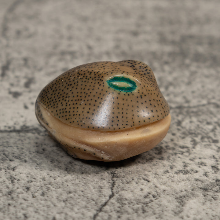 Ocean Stingray Tagua Carving