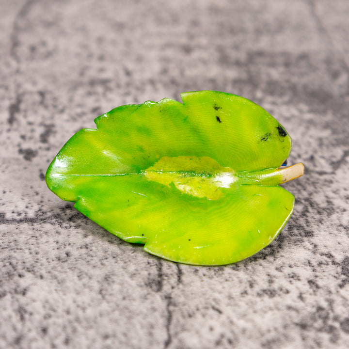 Blue And Black Poison Dart Frog Tagua Carving