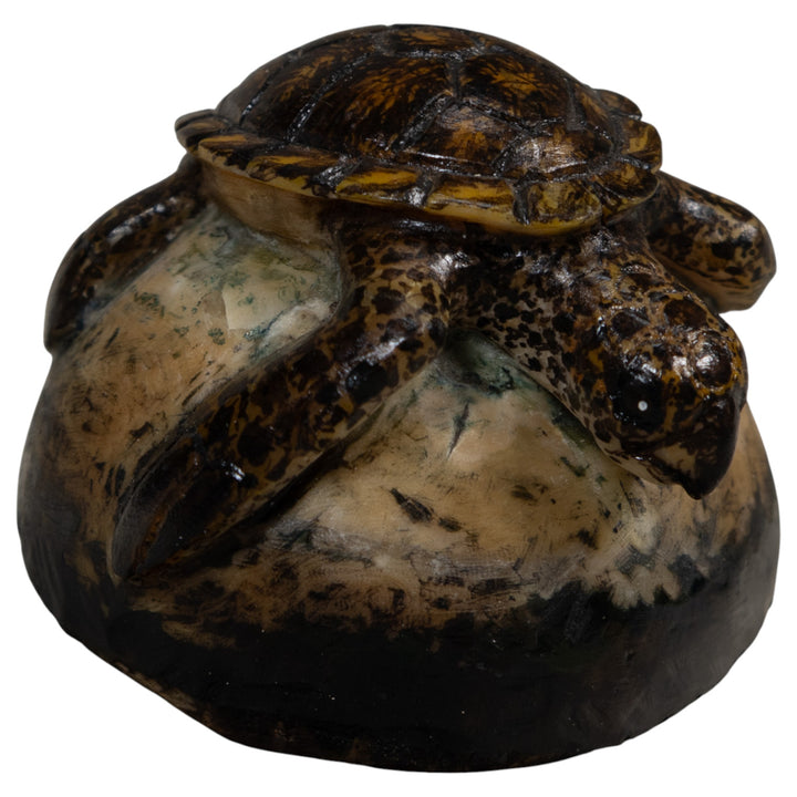 Vintage Sea Turtle Tagua Carving