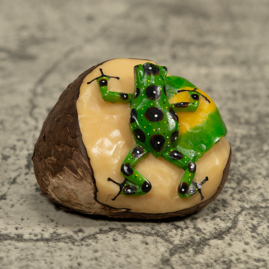 Poison Dart Frog Tagua Carving