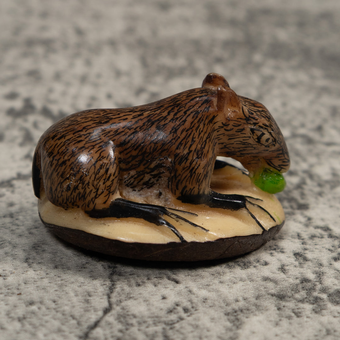 Neque Agouti Tagua Carving