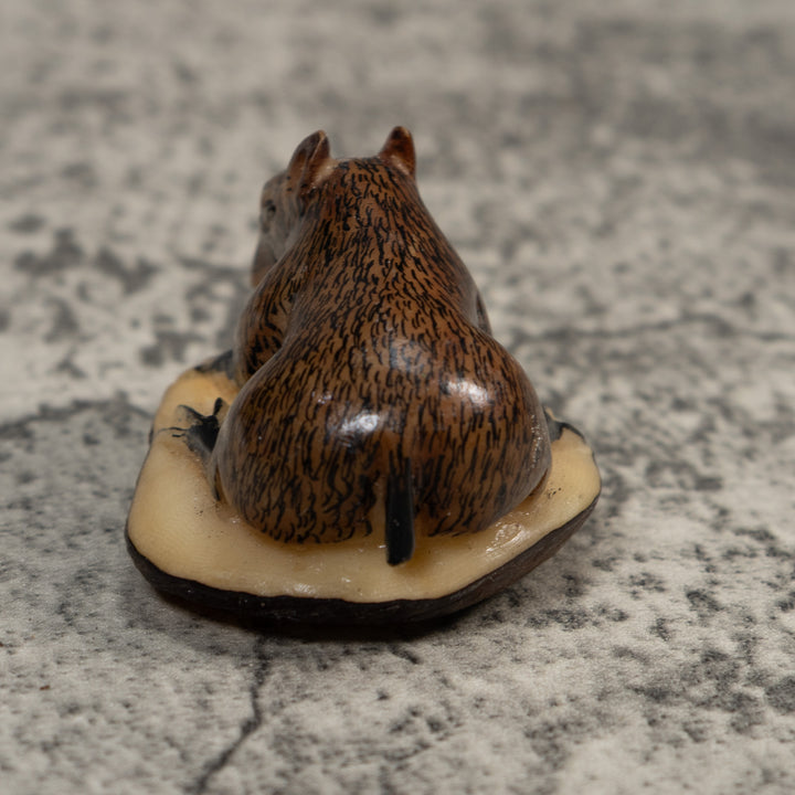 Neque Agouti Tagua Carving