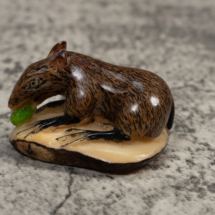 Neque Agouti Tagua Carving