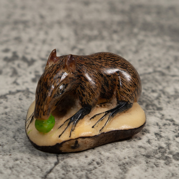 Neque Agouti Tagua Carving