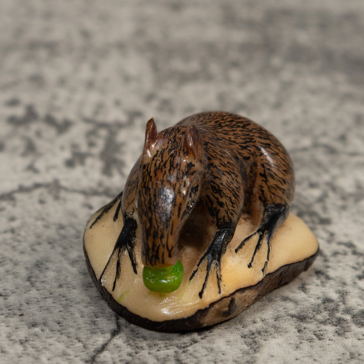 Neque Agouti Tagua Carving