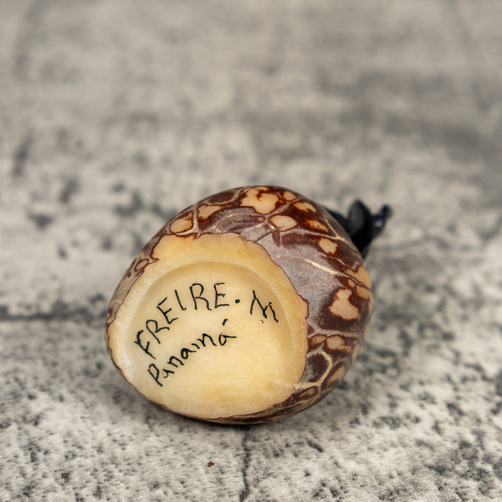 White Face Monkey Tagua Carving