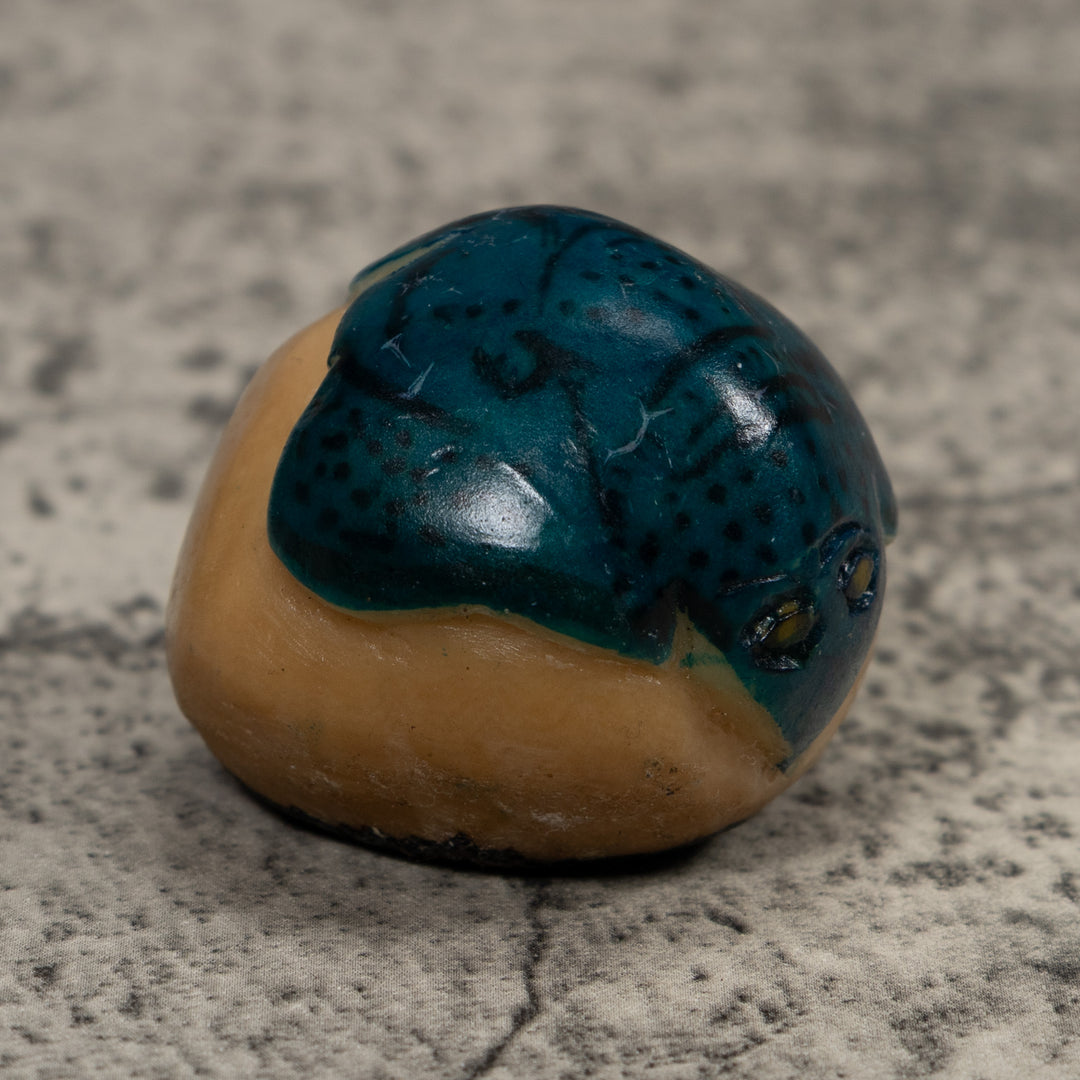 Vintage Stingray Tagua Carving