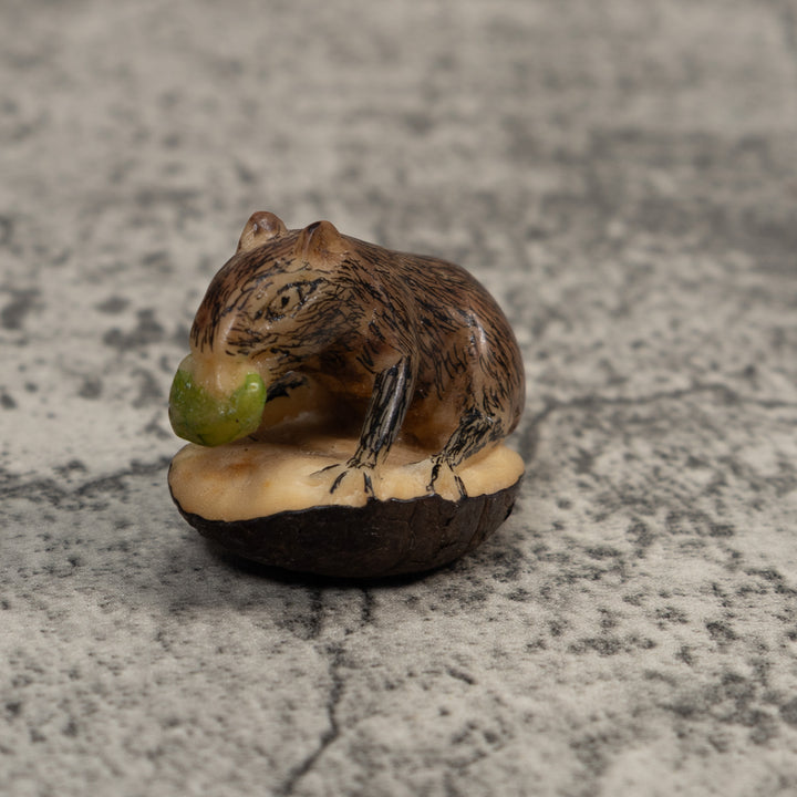 Neque Agouti Tagua Carving
