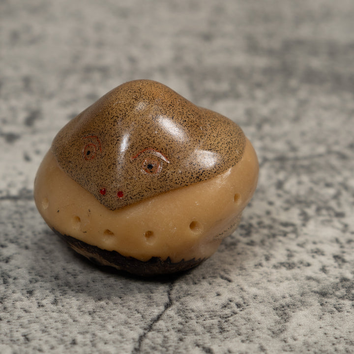 Vintage Stingray Fish Tagua Carving