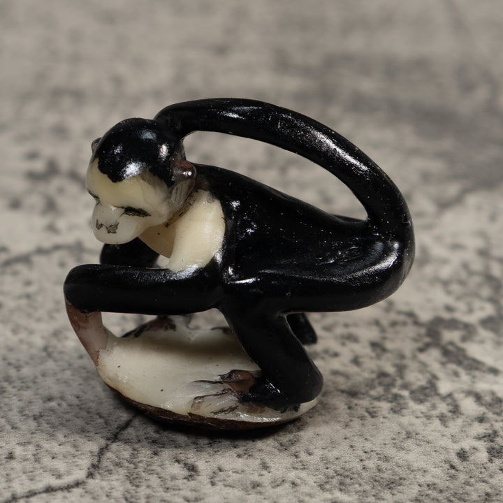 White Face Monkey Tagua Carving