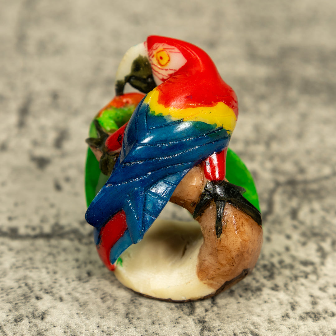 Macaw Parrot Bird Tagua Carving