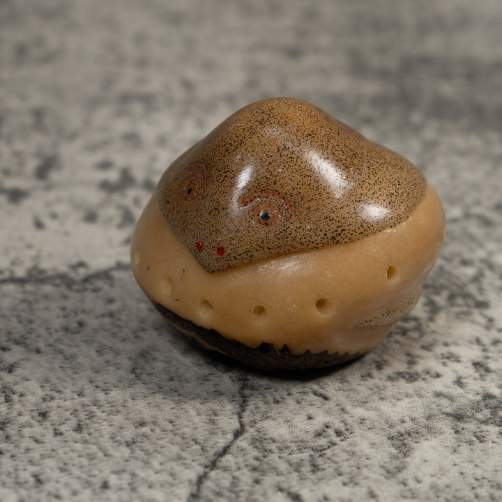 Vintage Stingray Fish Tagua Carving