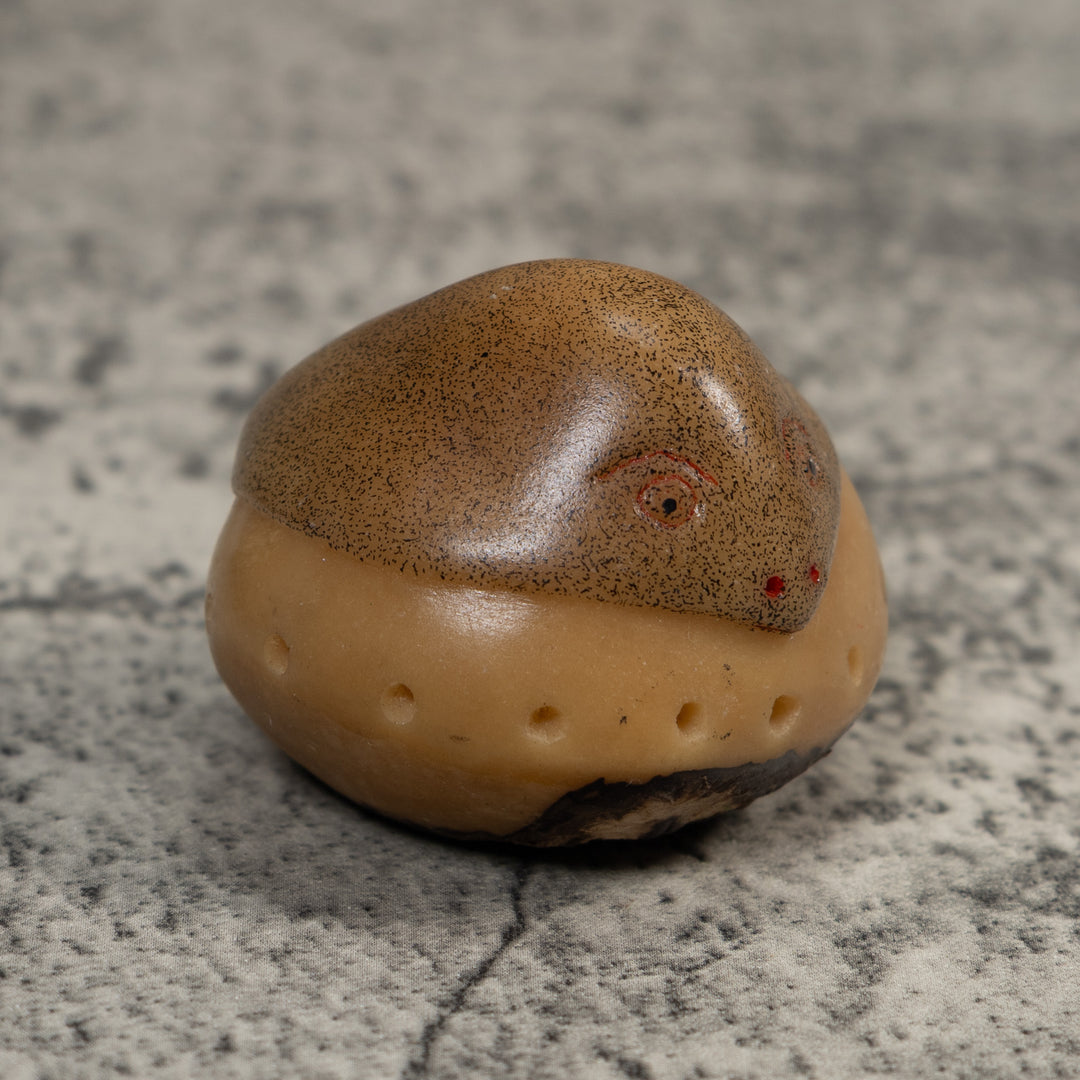 Vintage Stingray Fish Tagua Carving