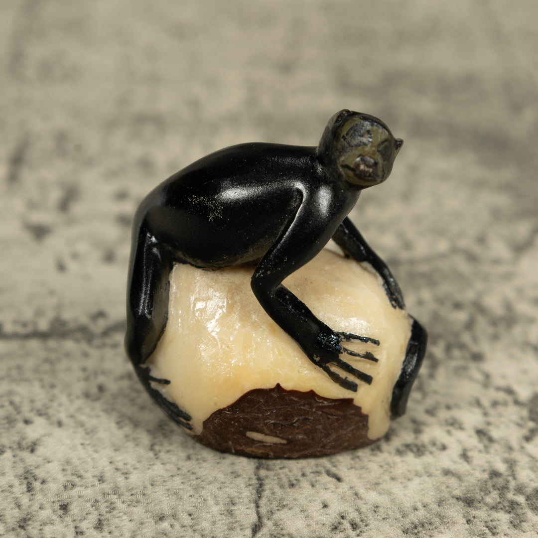 Rainforest Howler Monkey Tagua Carving
