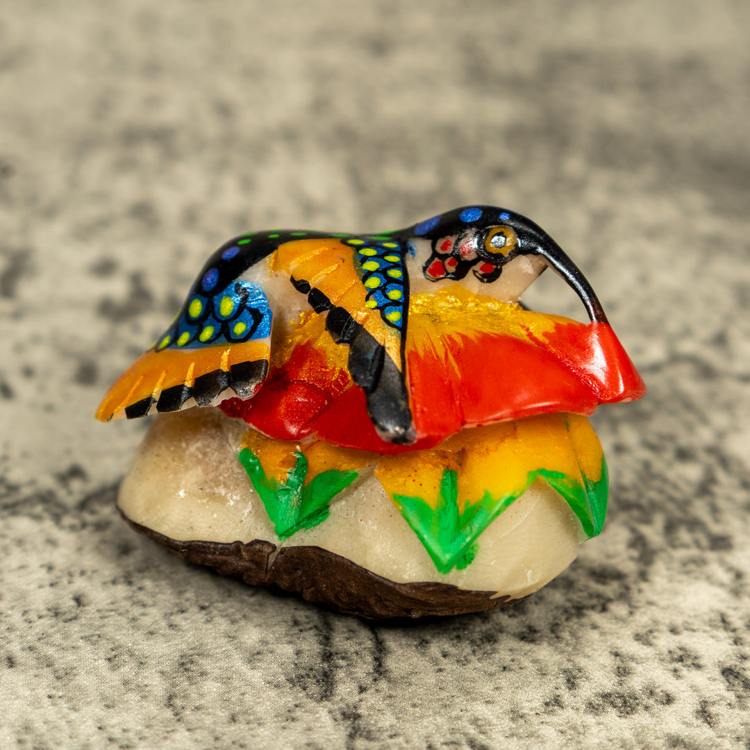Hummingbird Tagua Carving