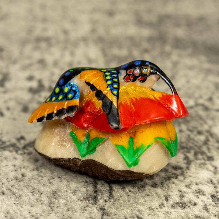 Hummingbird Tagua Carving