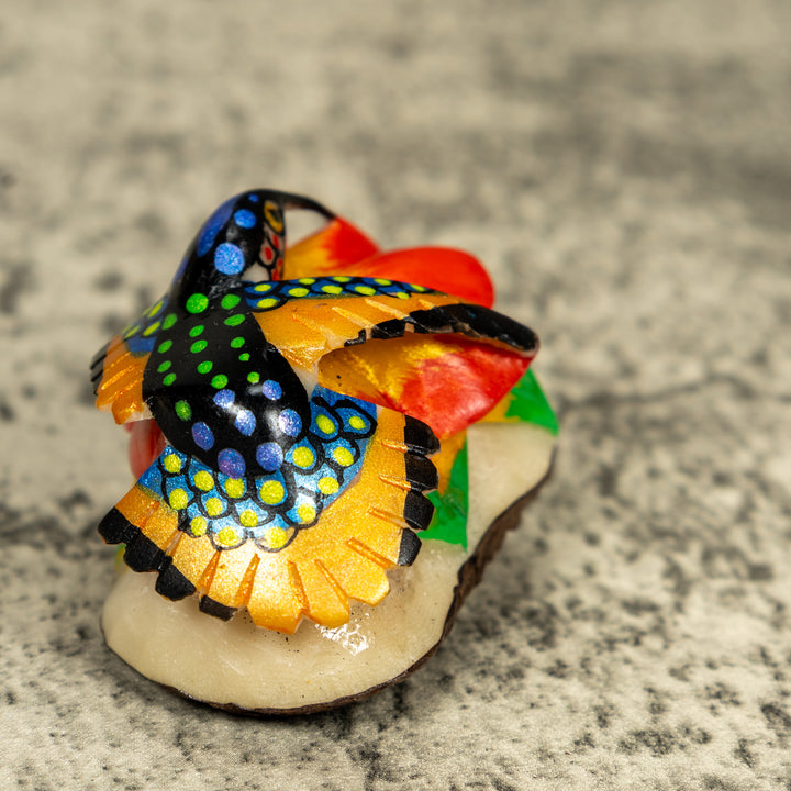Hummingbird Tagua Carving