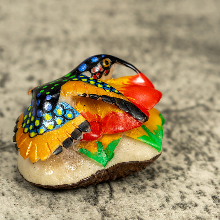 Hummingbird Tagua Carving