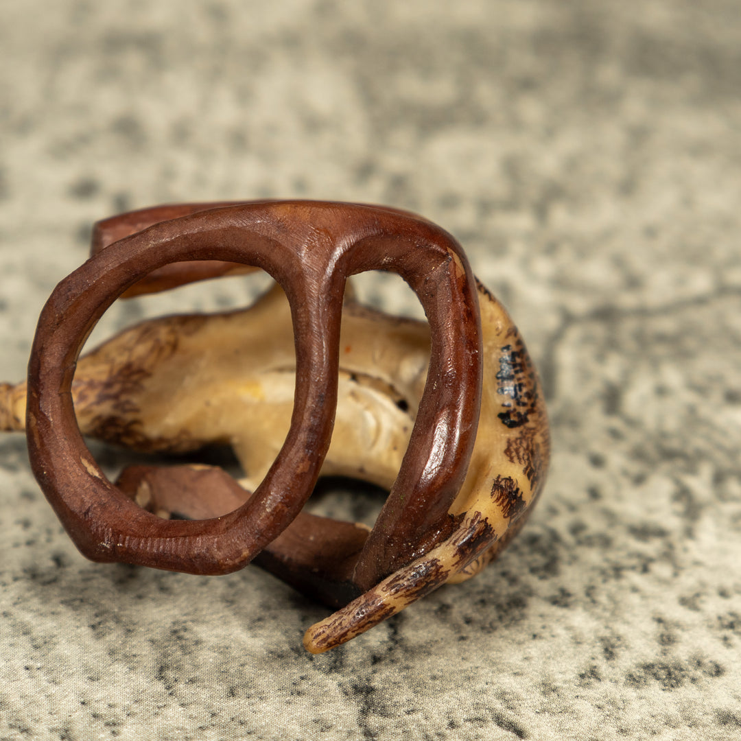 Coatimundi Tagua Carving