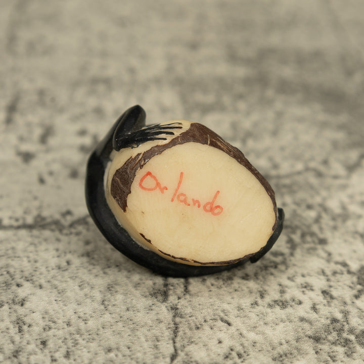 Rainforest Howler Monkey Tagua Carving