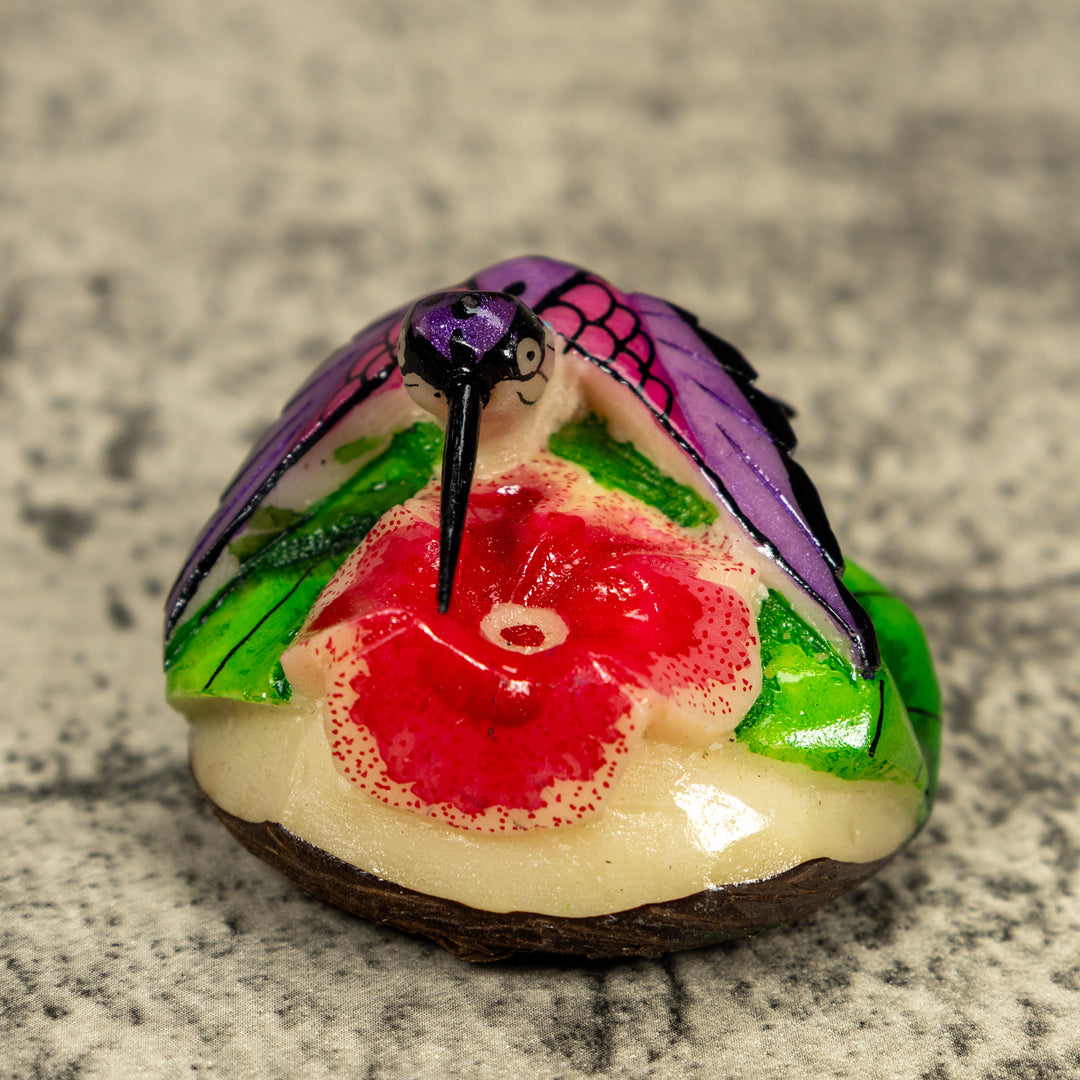Hummingbird Tagua Carving