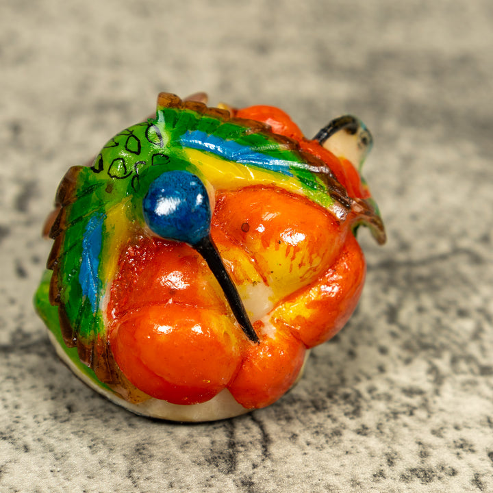 Double (2) Hummingbird Tagua Carving