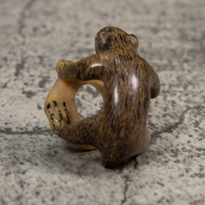 Vintage Neque Agouti Tagua Carving