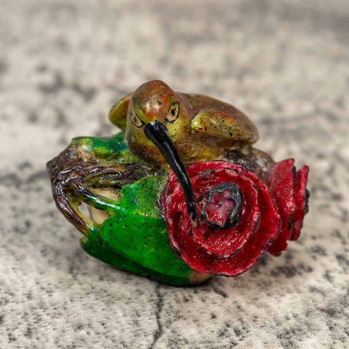 Hummingbird Tagua Carving