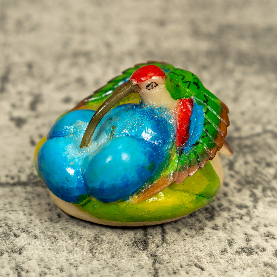 Hummingbird Tagua Carving