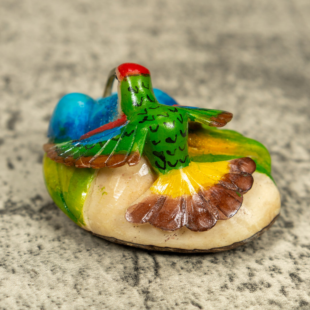Hummingbird Tagua Carving