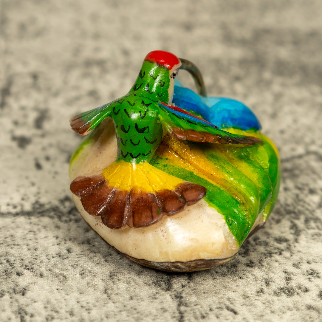 Hummingbird Tagua Carving