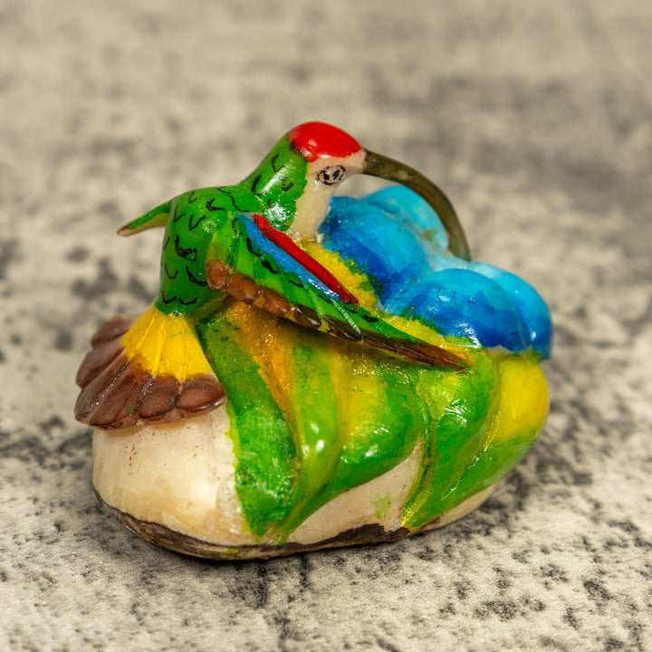 Hummingbird Tagua Carving