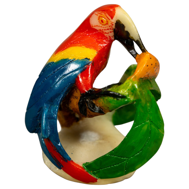 Macaw Parrot Bird Tagua Carving