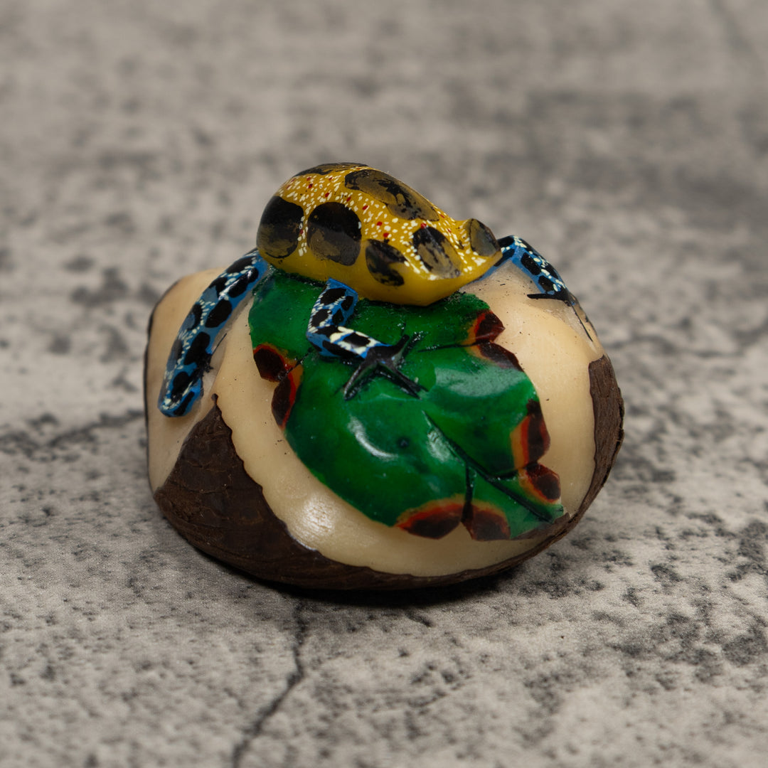 Poison Dart Frog Tagua Carving