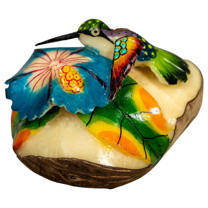 Hummingbird Tagua Carving