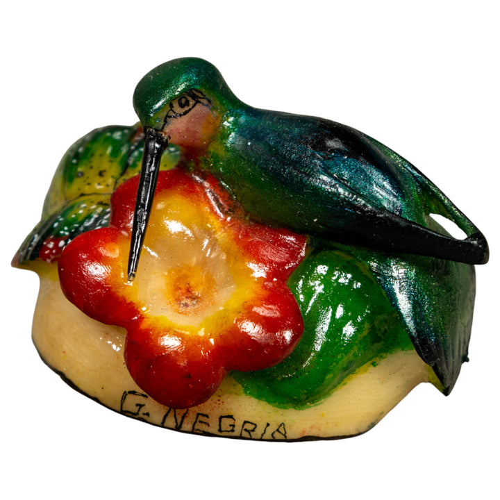 Hummingbird Tagua Carving