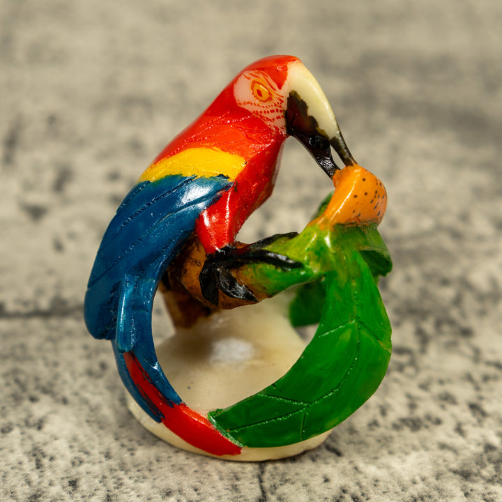Macaw Parrot Bird Tagua Carving
