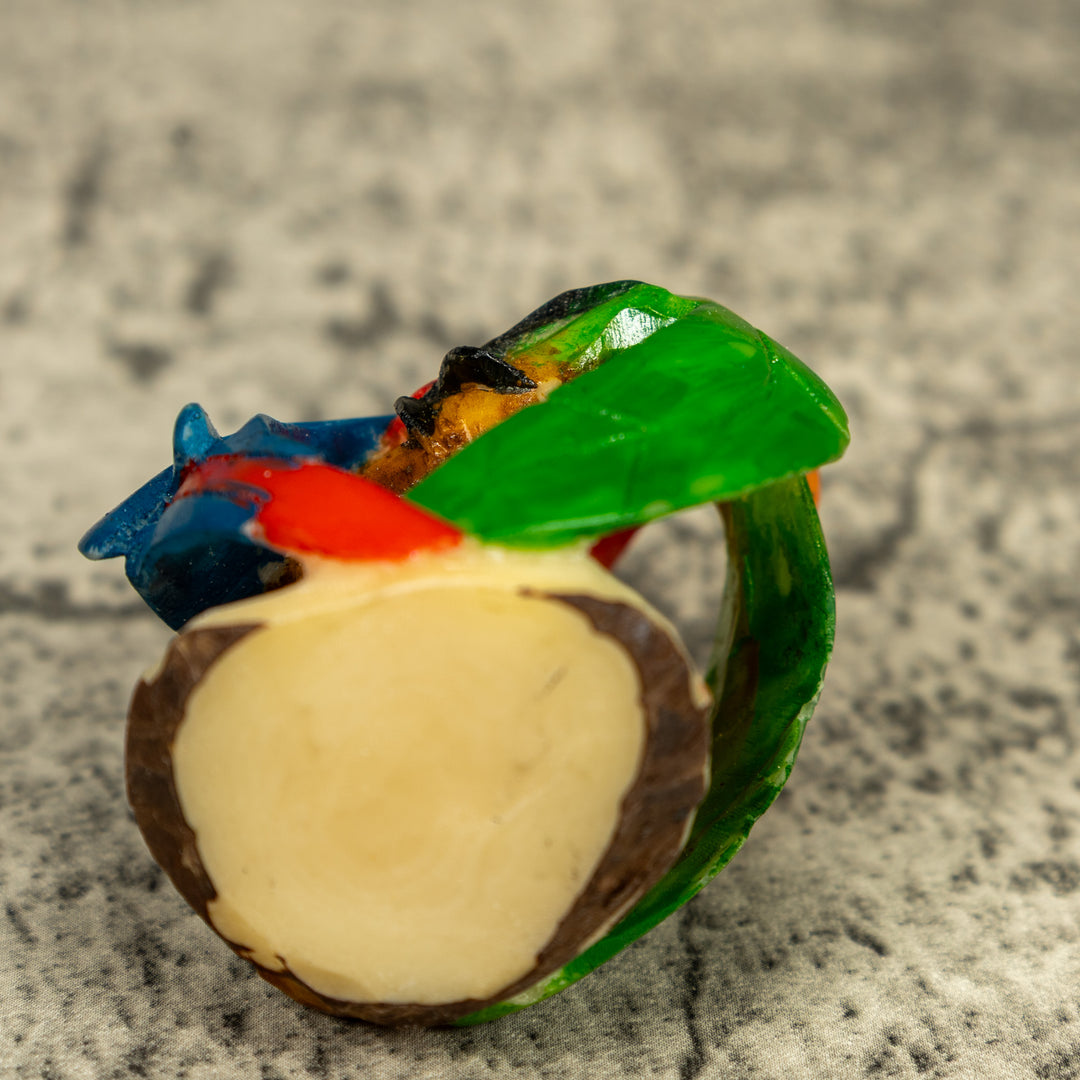 Macaw Parrot Bird Tagua Carving