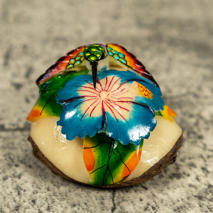 Hummingbird Tagua Carving