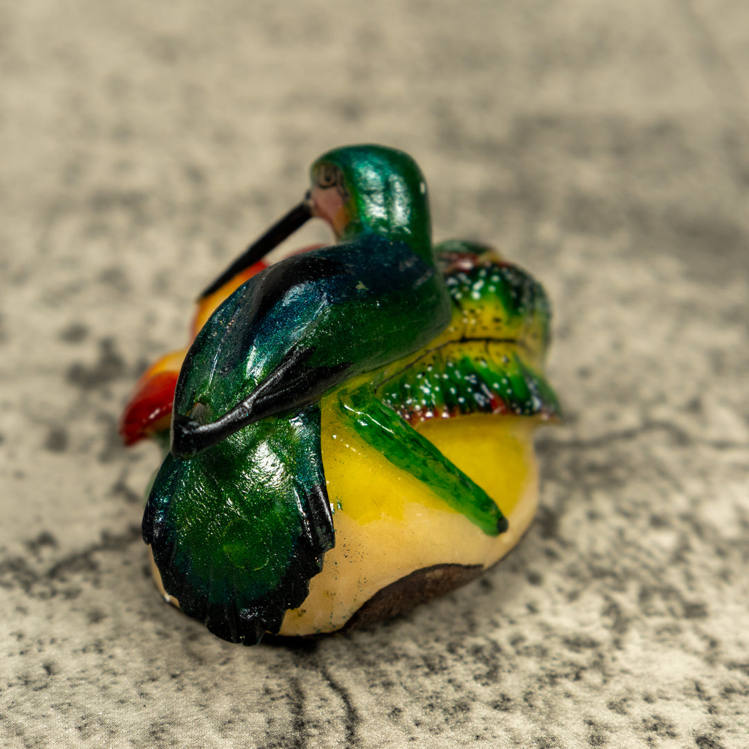 Hummingbird Tagua Carving