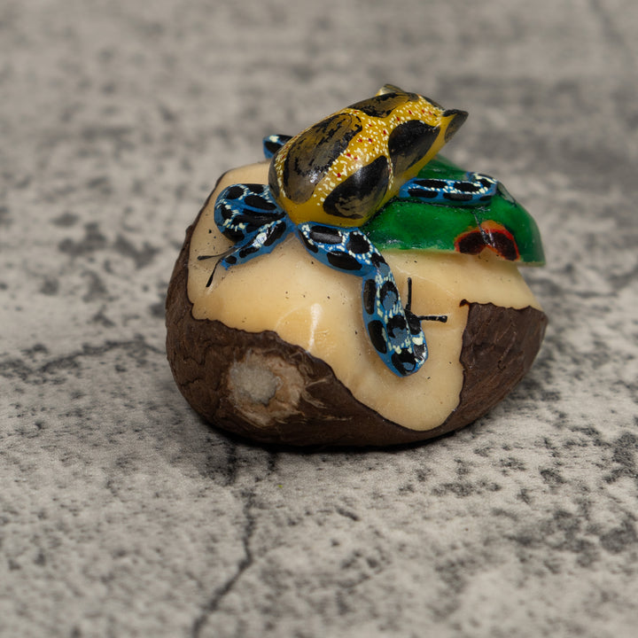 Poison Dart Frog Tagua Carving
